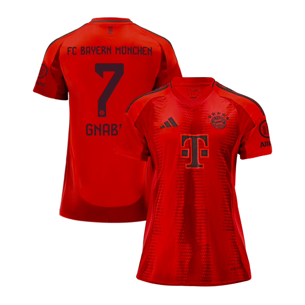 Serge Gnabry 7 Bayern Munich 2024/25 Home Women Jersey – Red