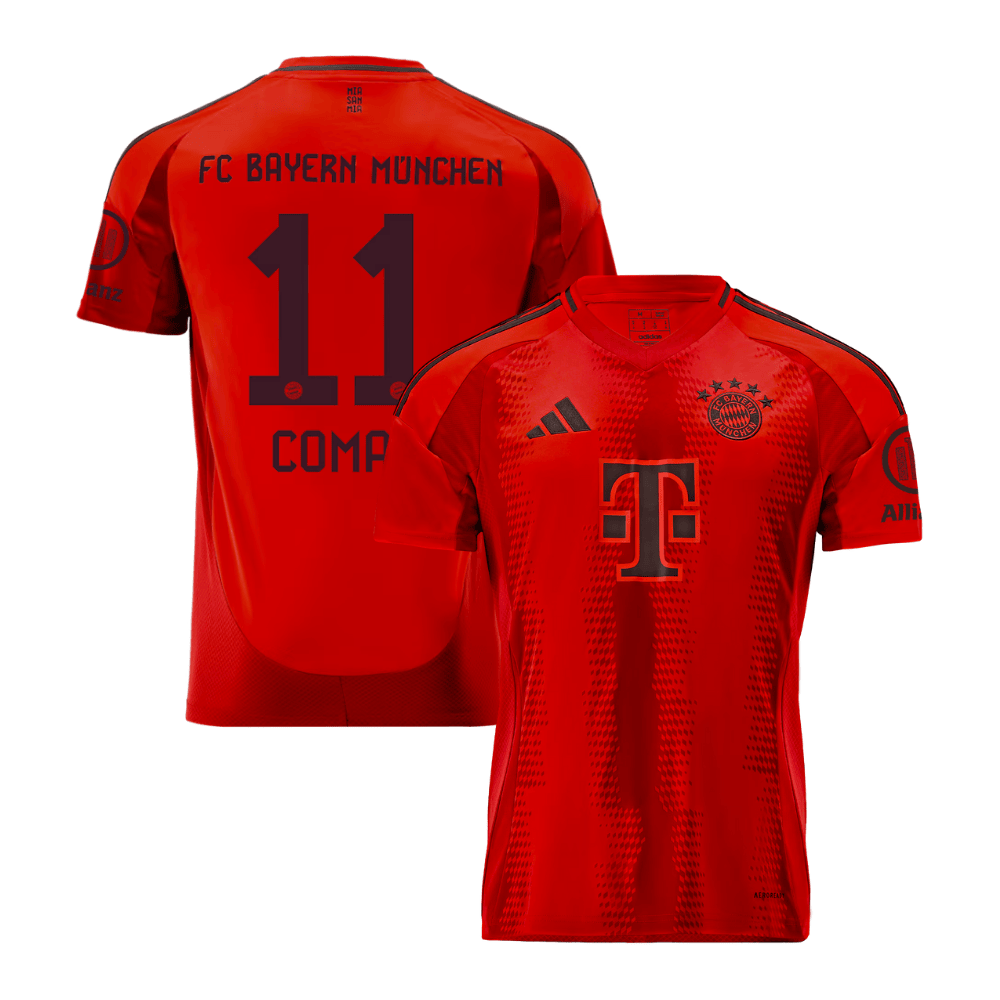 Kingsley Coman 11 Bayern Munich 2024/25 Home Men Jersey – Red