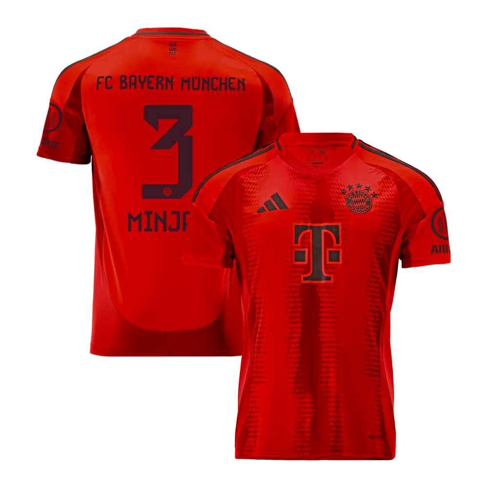Minjae Kim 3 Bayern Munich 2024/25 Home Men Jersey – Red