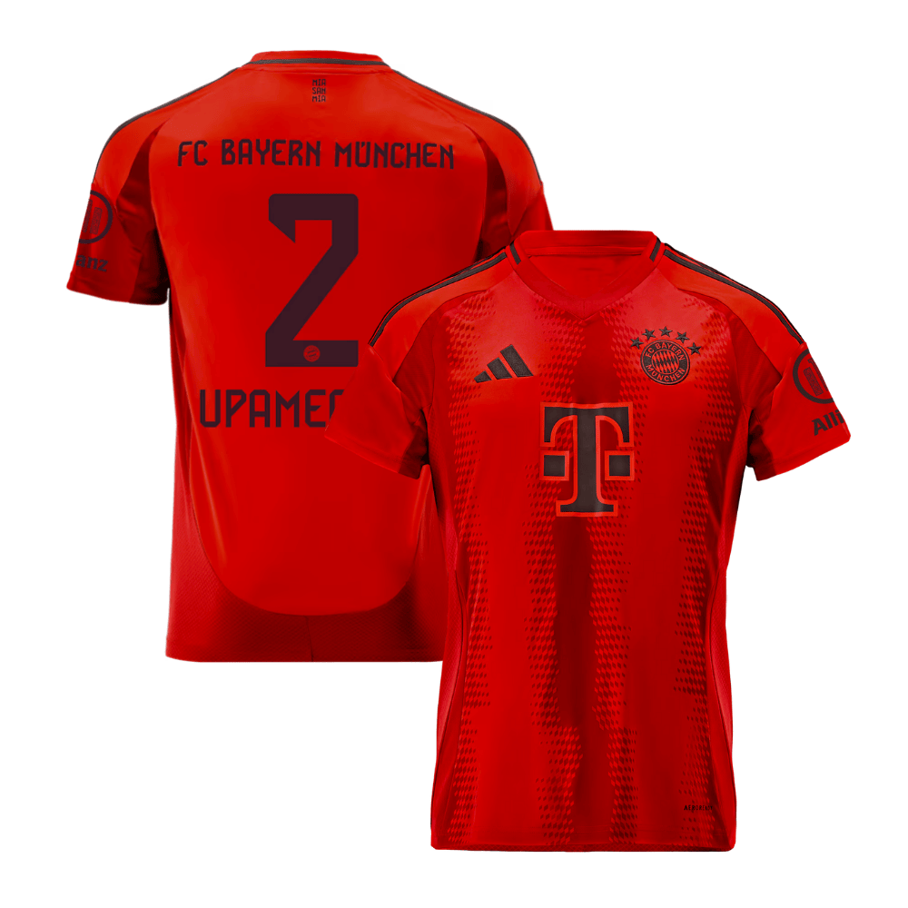Dayot Upamecano 2 Bayern Munich 2024/25 Home YOUTH Jersey – Red