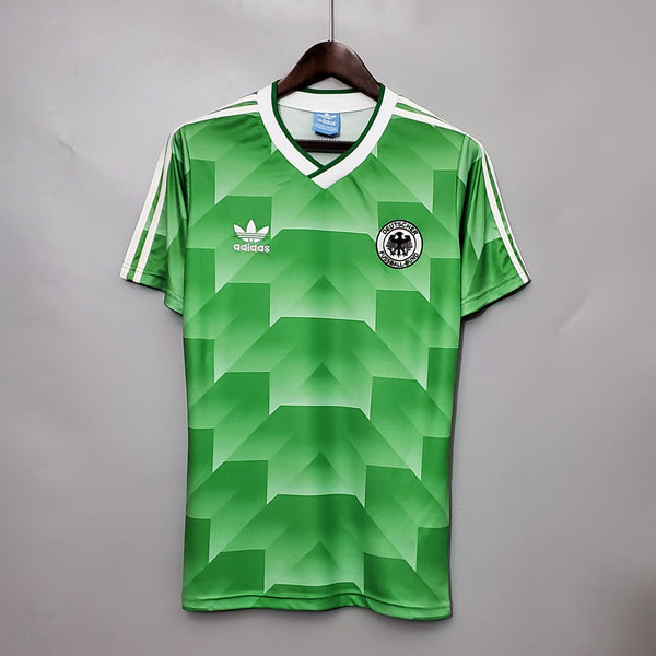Germany 1988 Away Retro Jersey – Men Green