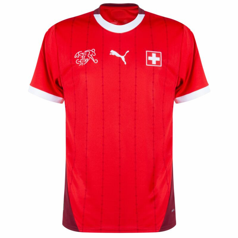 Switzerland 2024-2025 Home Jersey – Men Red