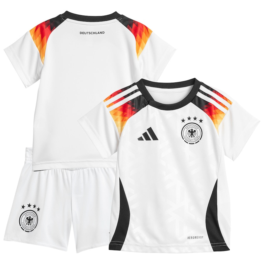 Germany National Team 2024 Home YOUTH Kit Jersey – White