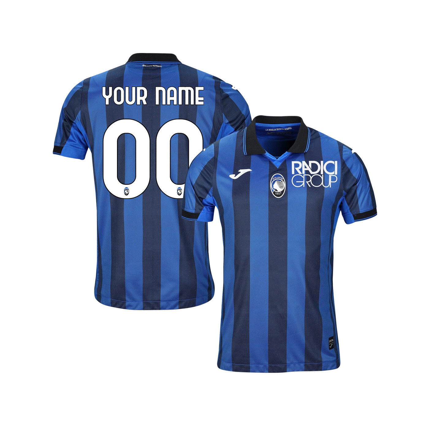 Atalanta BC 2023/24 Navy Home Jersey Customized – YOUTH
