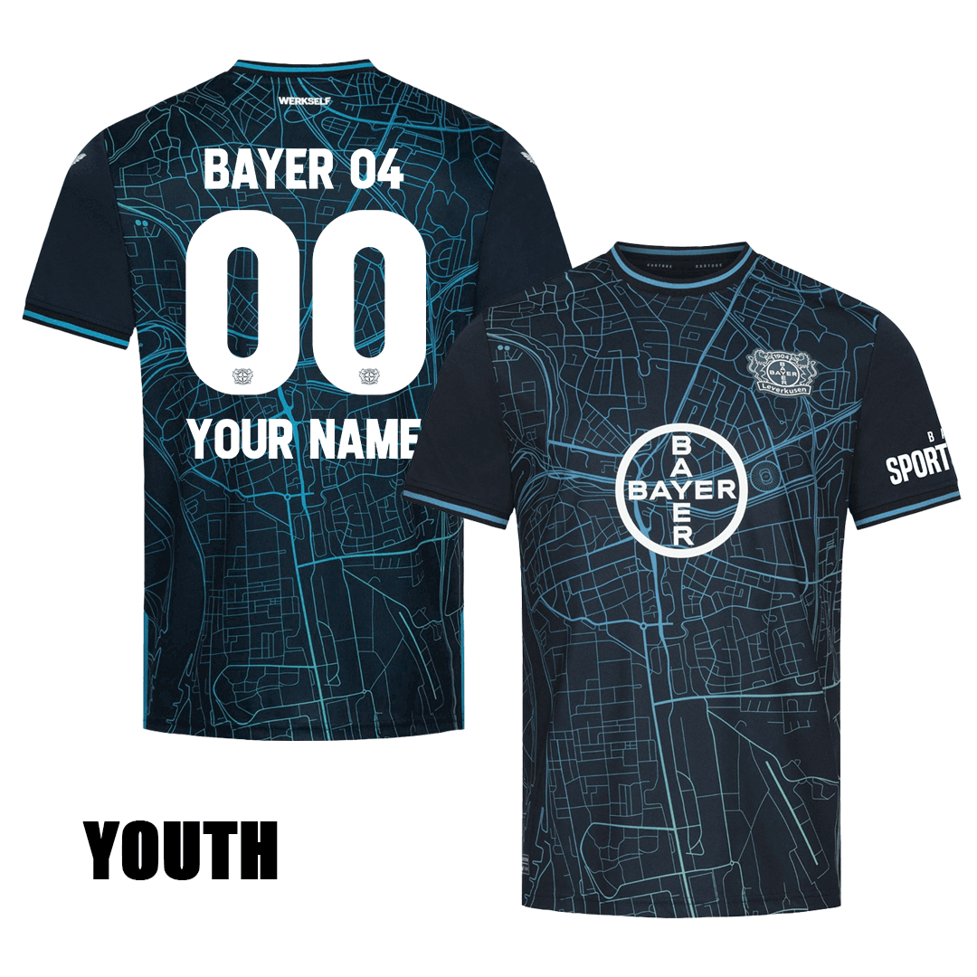 Bayer 04 Leverkusen 2023/24 YOUTH Special Edition Jersey Customized