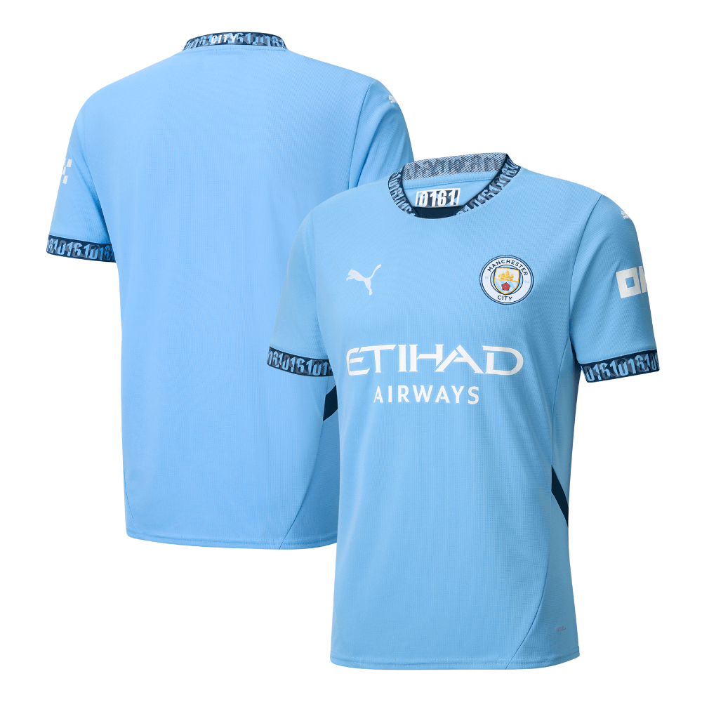 Manchester City 2024/25 Home Men Jersey – Light Blue