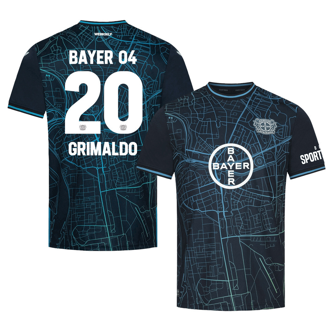 Alejandro Grimaldo 20 Bayer 04 Leverkusen 2023/24 Special Edition Jersey – Men