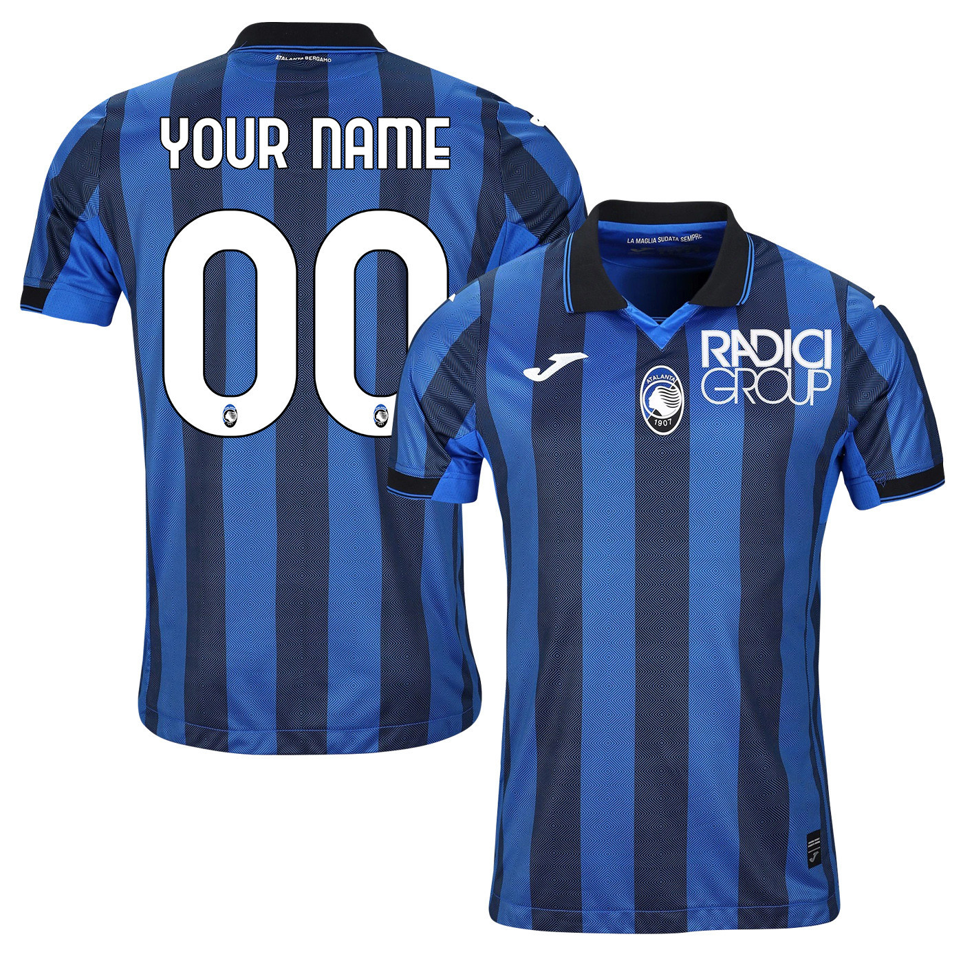 Atalanta BC 2023/24 Navy Home Jersey Customized – Men