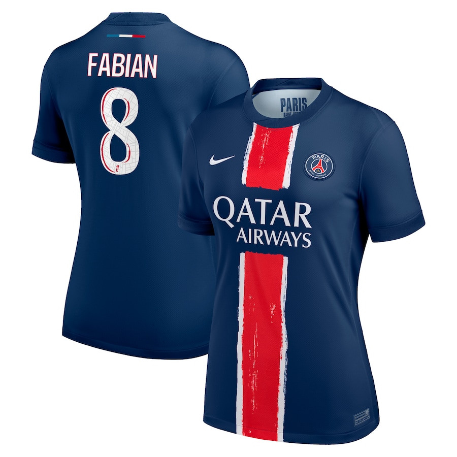 Fabin Ruiz 8 Paris Saint-Germain 2024/25 Home Women Jersey – Navy