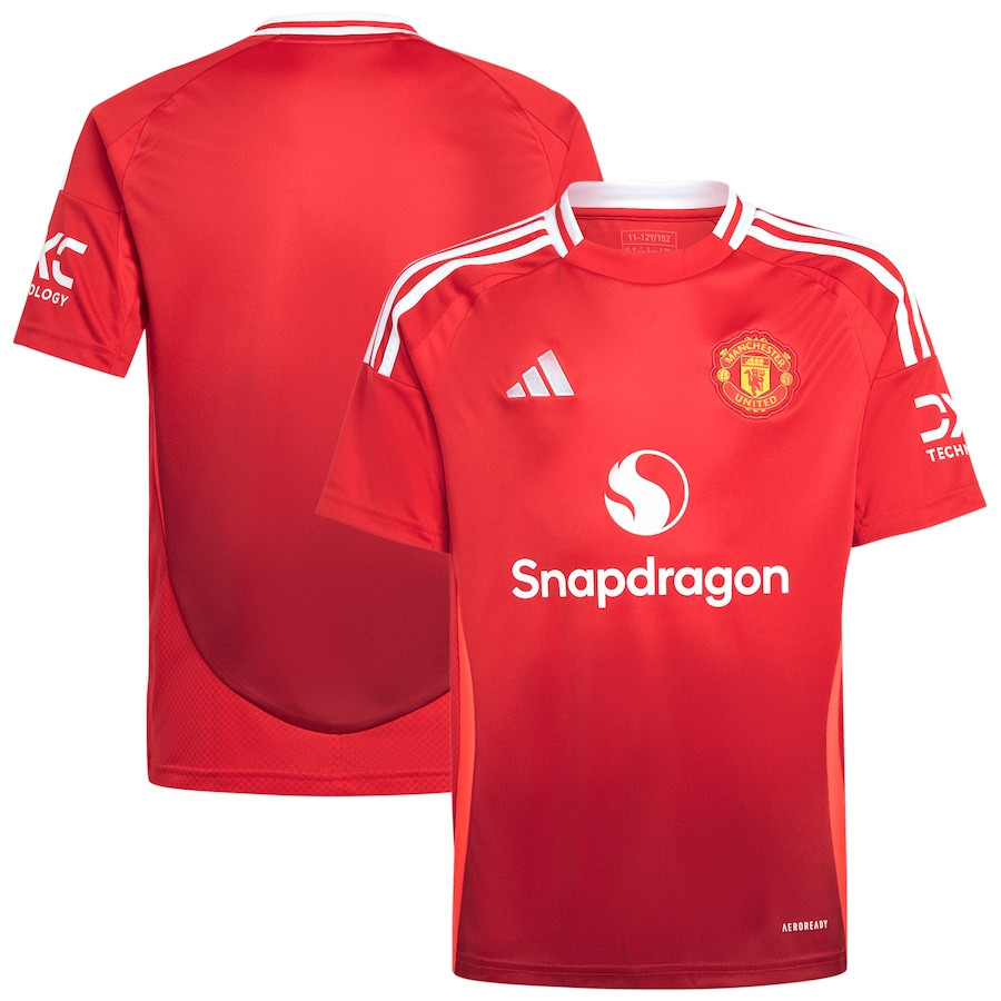 Manchester United 2024/25 Home YOUTH Jersey – Red