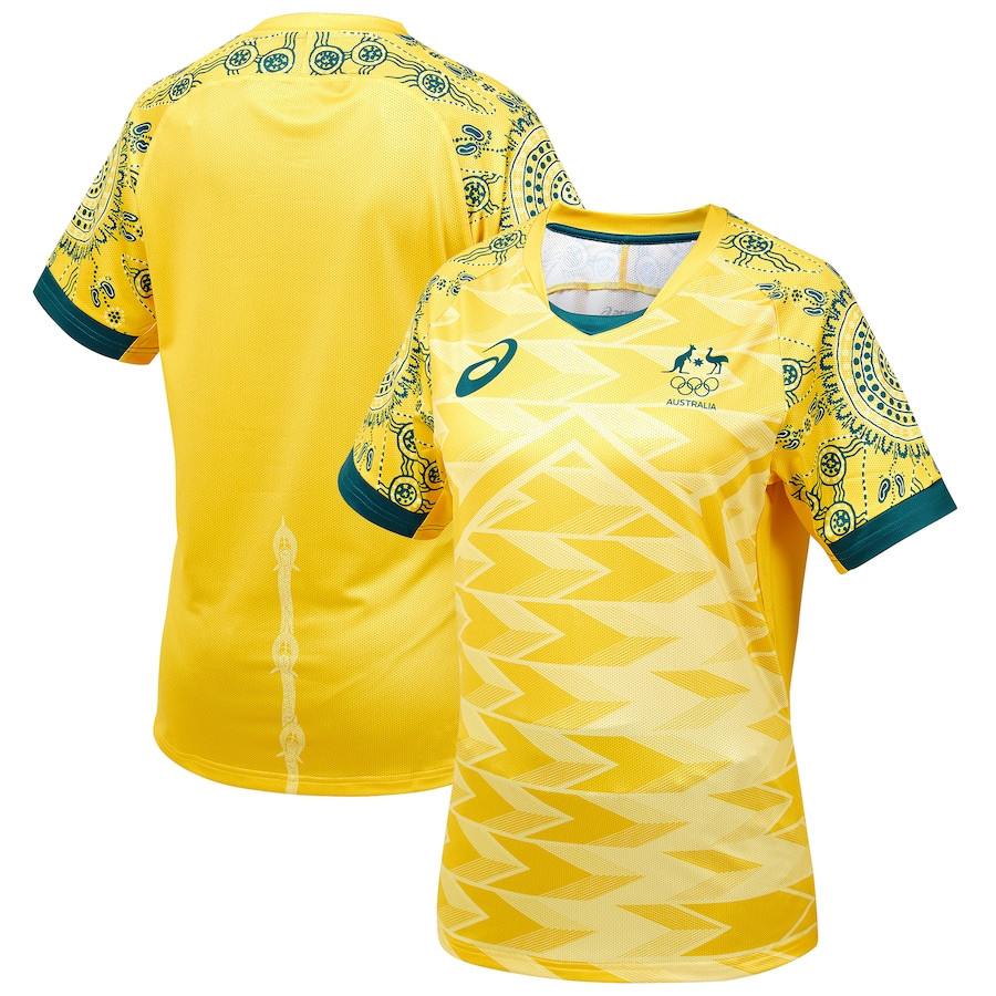 Australia Women's National Team 2024/25 Men Home Jersey – Yellow