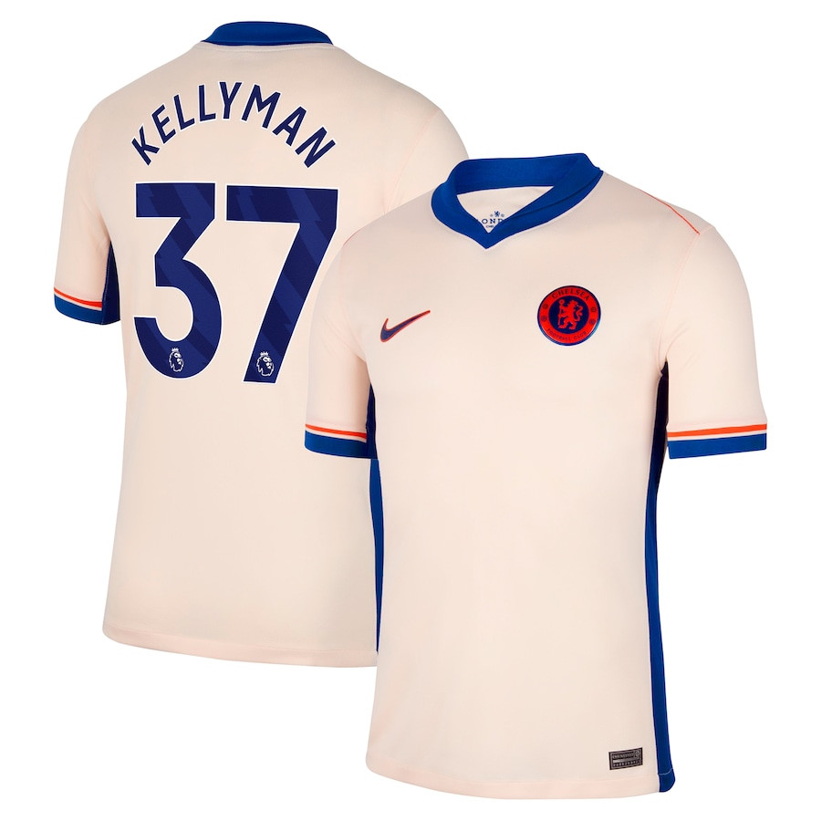 Omari Kellyman 37 Chelsea 2024/25 Away Men Jersey – Orange