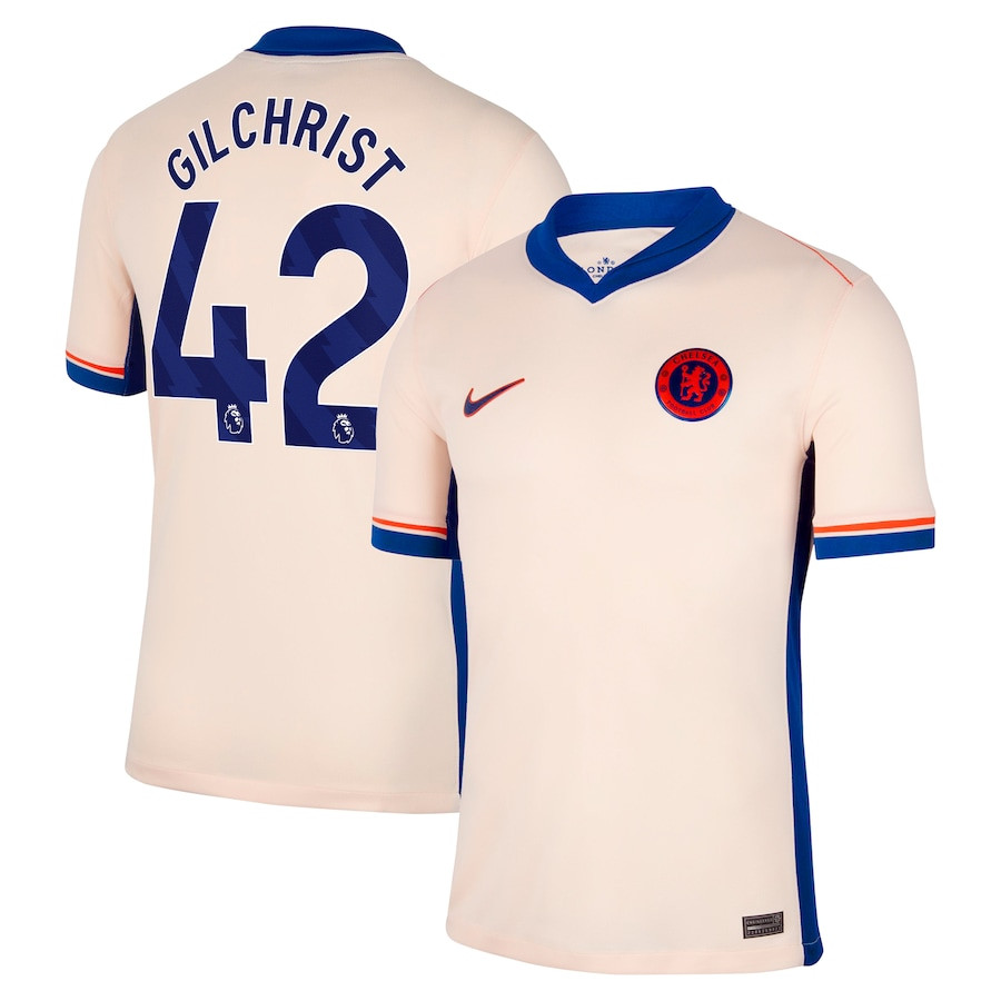 Alfie Gilchrist 42 Chelsea 2024/25 Away Men Jersey – Orange