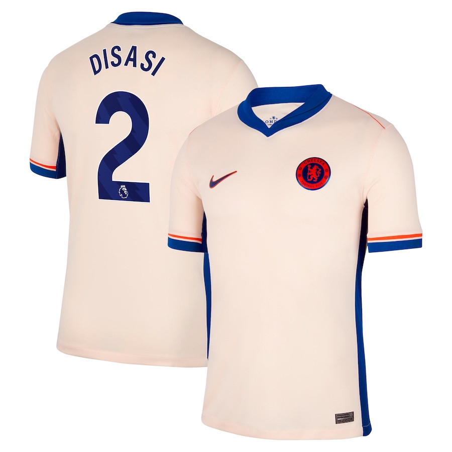 Axel Disasi 2 Chelsea 2024/25 Away Men Jersey – Orange