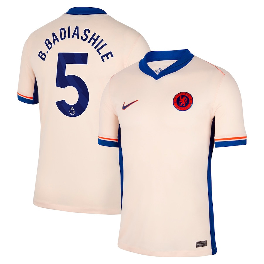 Benot Badiashile 5 Chelsea 2024/25 Away Men Jersey – Orange