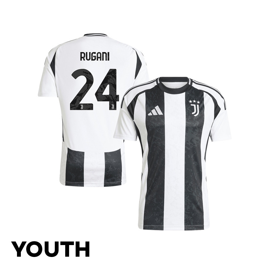 Daniele Rugani 24 Juventus 2024/25 Home YOUTH Jersey – White