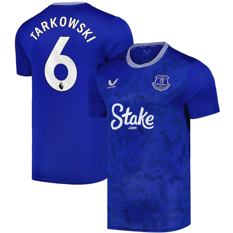James Tarkowski 6 Everton FC 2024/25 Home Men Jersey – Blue