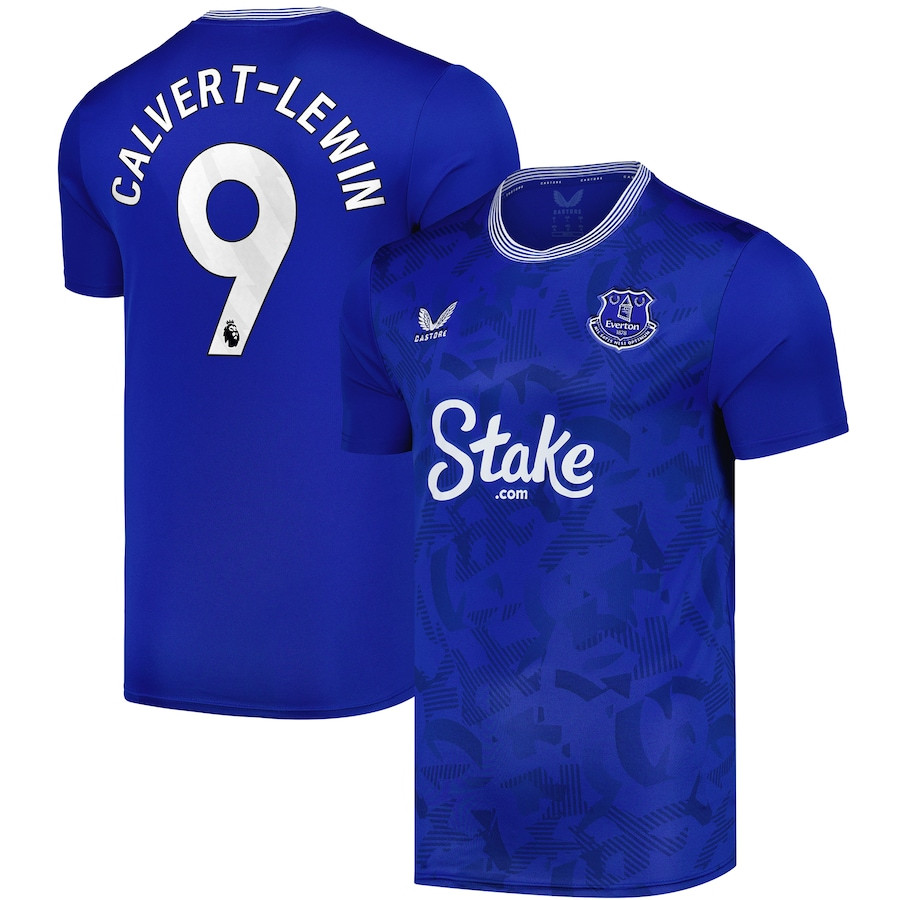 Dominic Calvert-Lewin 9 Everton FC 2024/25 Home Men Jersey – Blue