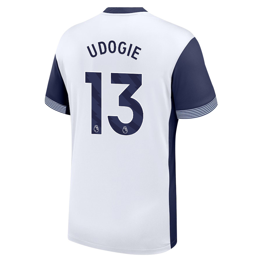 Destiny Udogie 13 Tottenham Hotspur 2024/25 Home Men Jersey – White