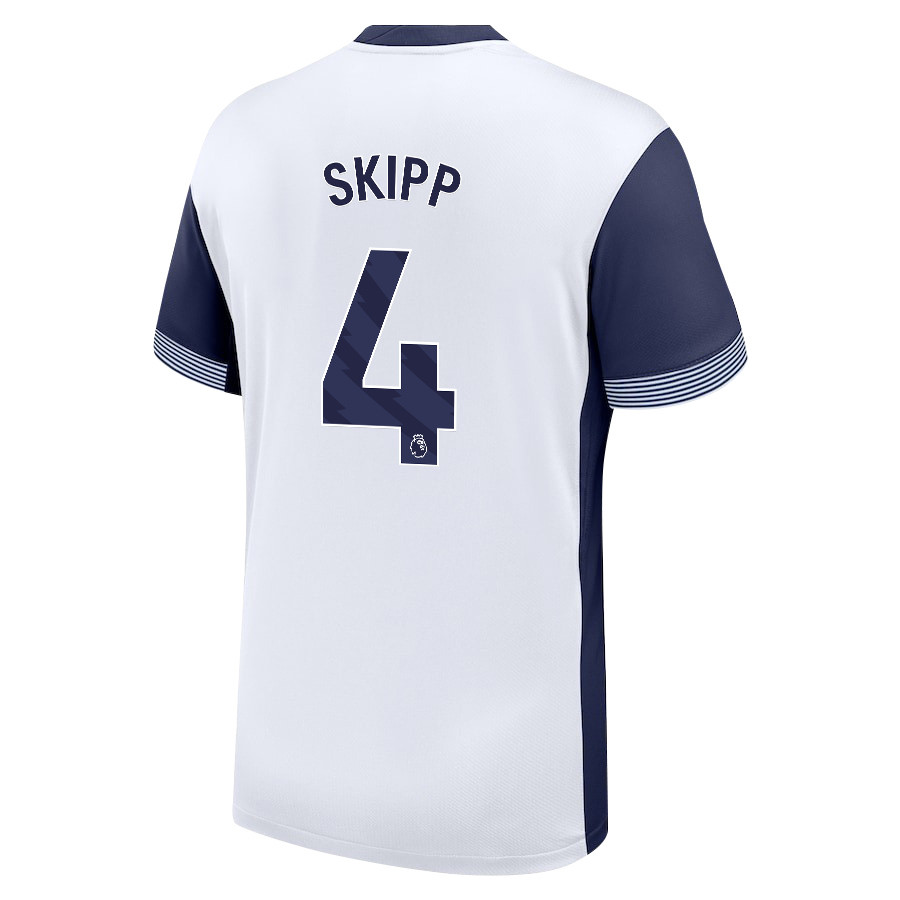 Oliver Skipp 4 Tottenham Hotspur 2024/25 Home Men Jersey – White