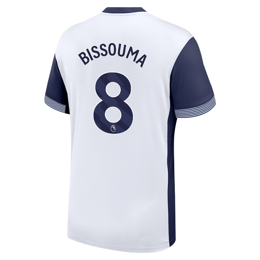 Yves Bissouma 8 Tottenham Hotspur 2024/25 Home Men Jersey – White