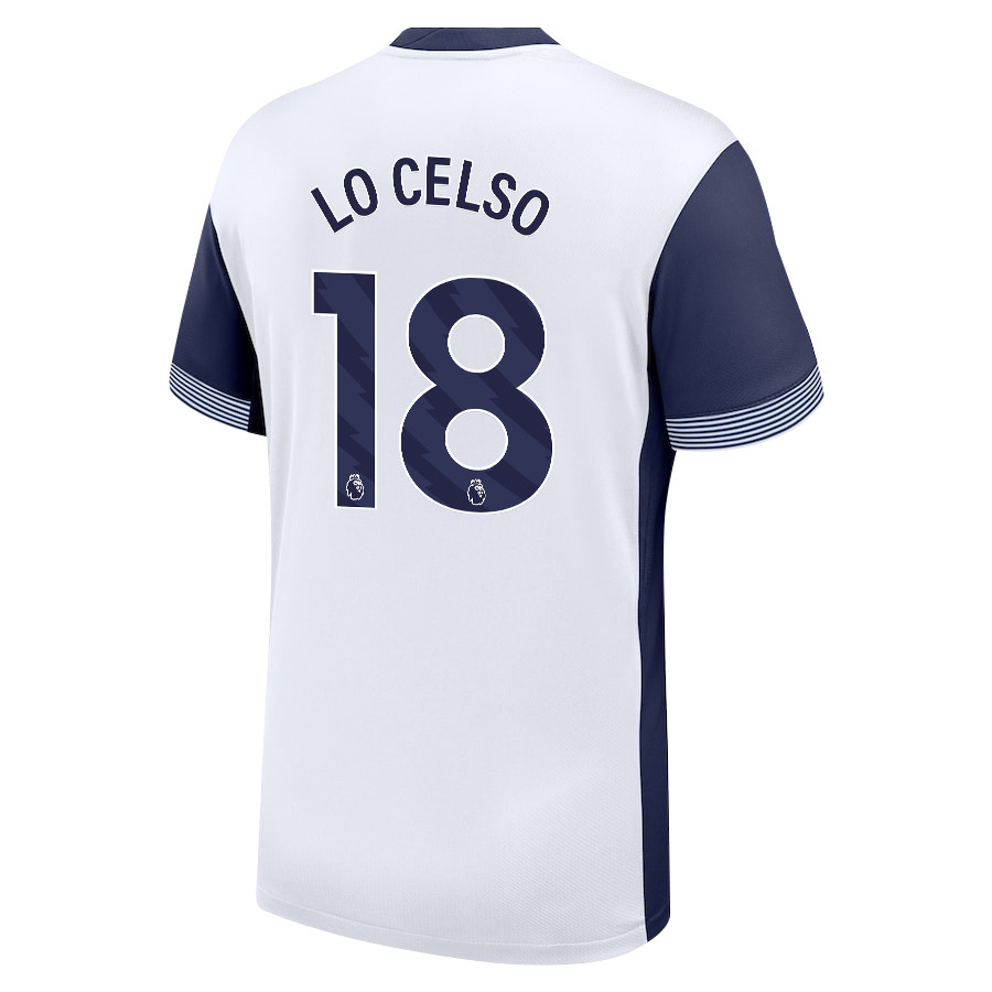 Giovani Lo Celso 18 Tottenham Hotspur 2024/25 Home Men Jersey – White