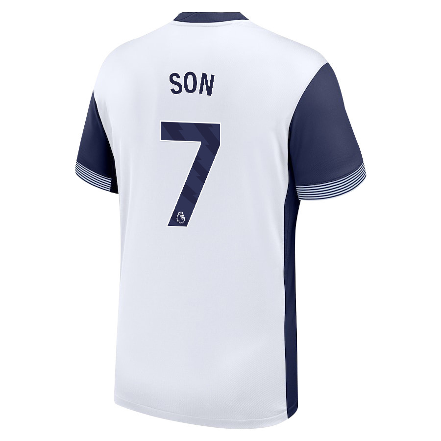 Son Heung-Min 7 Tottenham Hotspur 2024/25 Home Men Jersey – White