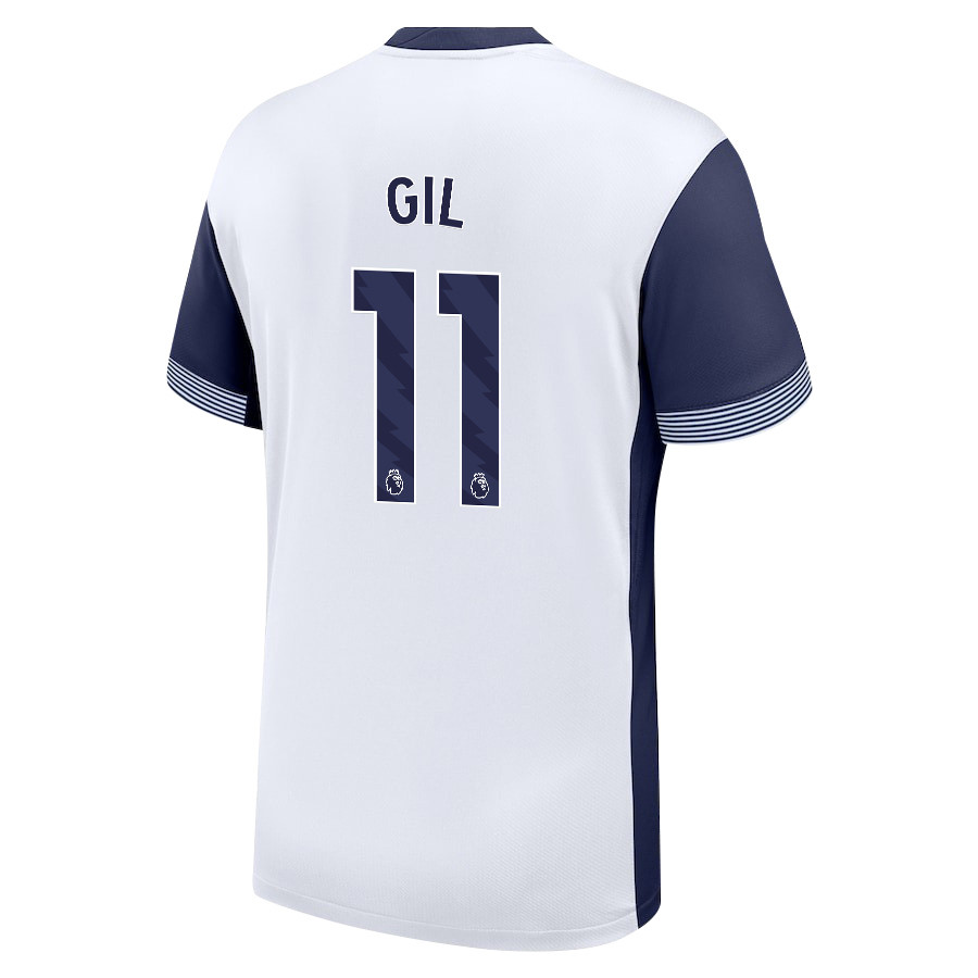 Bryan Gil 11 Tottenham Hotspur 2024/25 Home Men Jersey – White