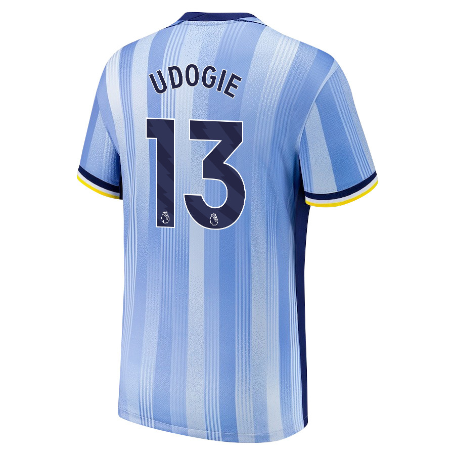Destiny Udogie 13 Tottenham Hotspur 2024/25 Away Men Jersey – Blue