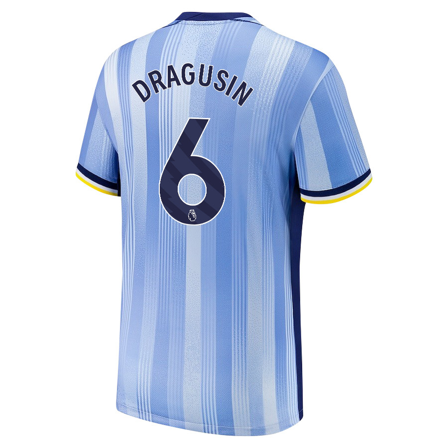 Radu Dragusin 6 Tottenham Hotspur 2024/25 Away Men Jersey – Blue