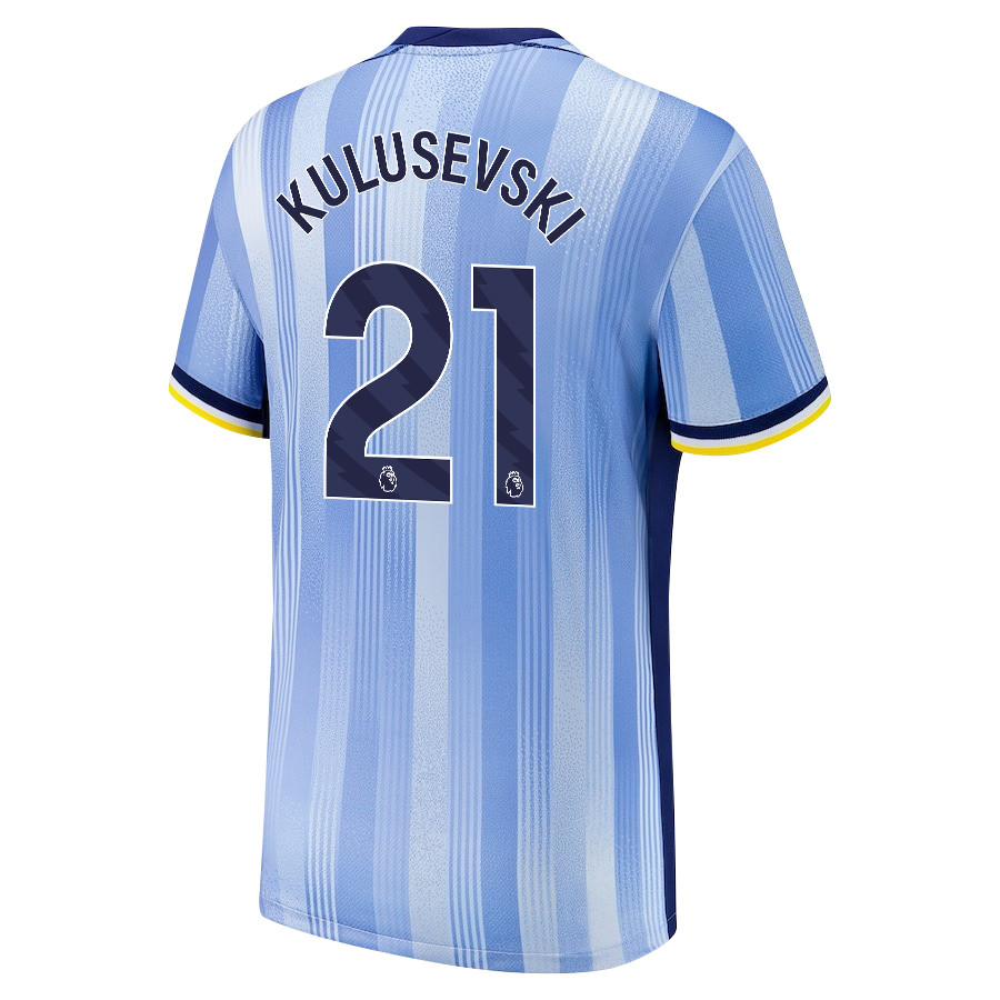 Dejan Kulusevski 21 Tottenham Hotspur 2024/25 Away Men Jersey – Blue