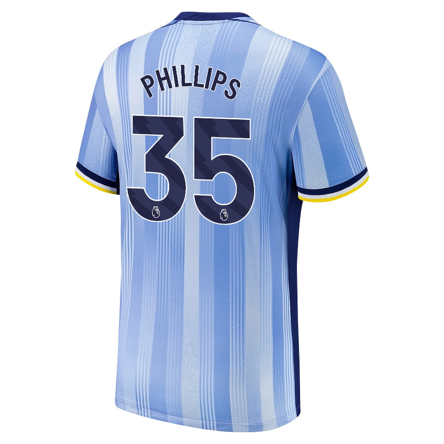 Ashley Phillips 35 Tottenham Hotspur 2024/25 Away Men Jersey – Blue