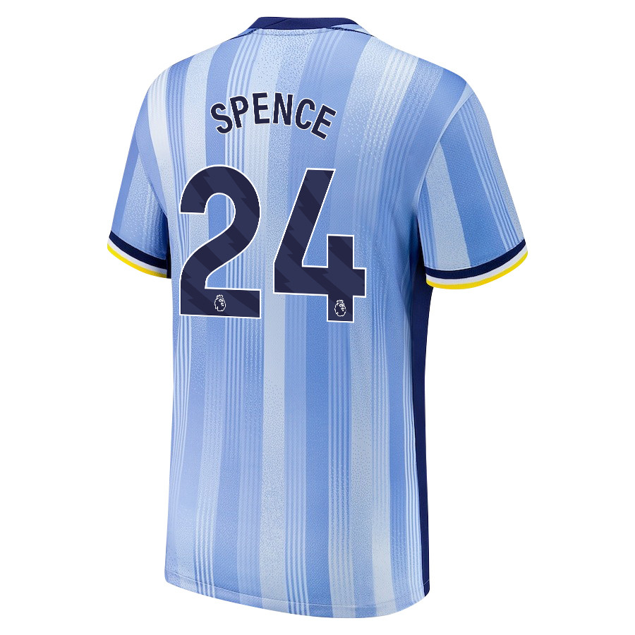 Djed Spence 24 Tottenham Hotspur 2024/25 Away Men Jersey – Blue