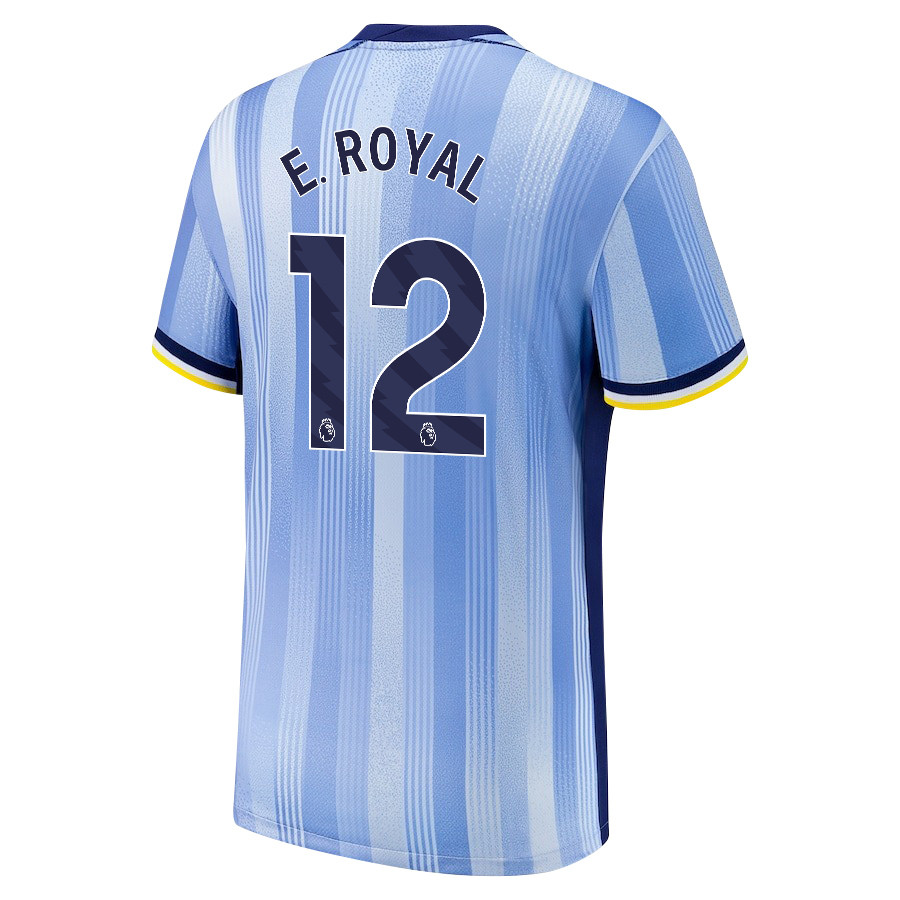 Emerson Royal 12 Tottenham Hotspur 2024/25 Away Men Jersey – Blue