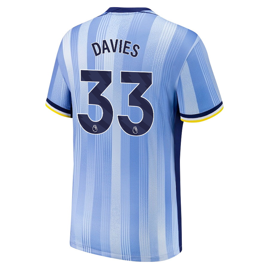 Ben Davies 33 Tottenham Hotspur 2024/25 Away Men Jersey – Blue