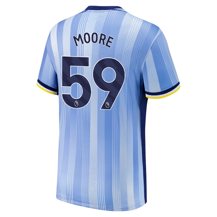 Mikey Moore 59 Tottenham Hotspur 2024/25 Away Men Jersey – Blue