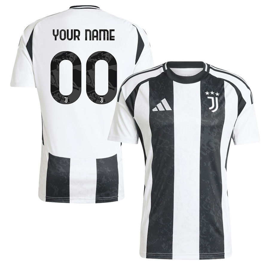 Juventus 2024/25 Home Men Custom Jersey – White