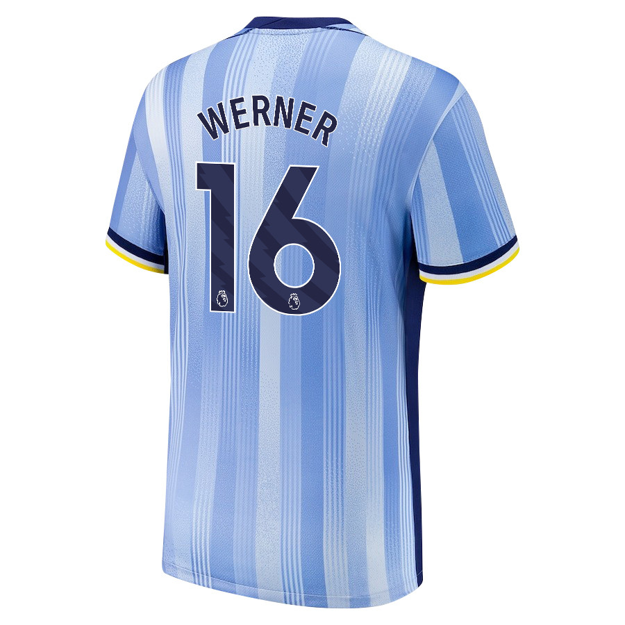 Timo Werner 16 Tottenham Hotspur 2024/25 Away Men Jersey – Blue