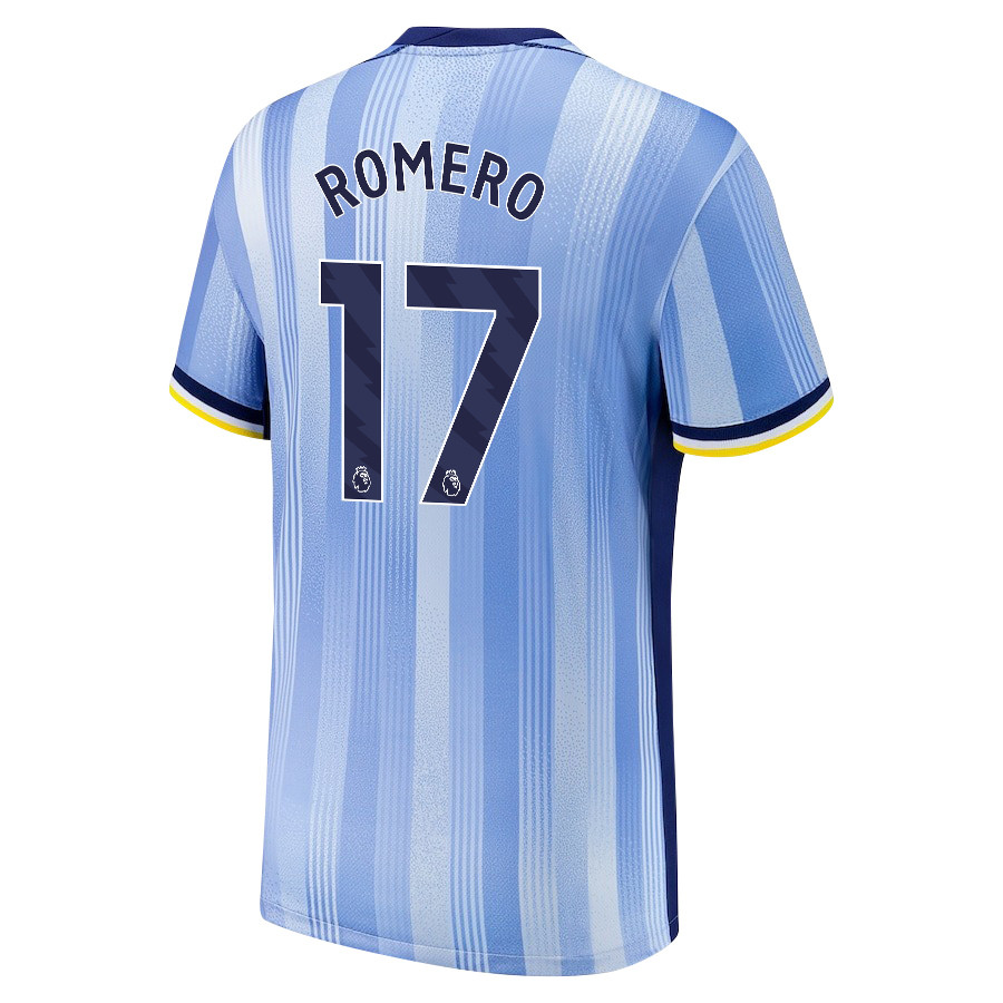 Cristian Romero 17 Tottenham Hotspur 2024/25 Away Men Jersey – Blue