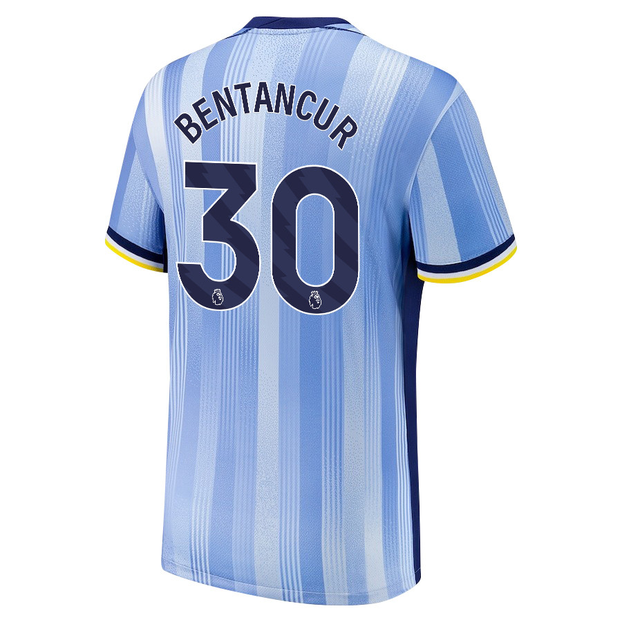 Rodrigo Bentancur 30 Tottenham Hotspur 2024/25 Away Men Jersey – Blue