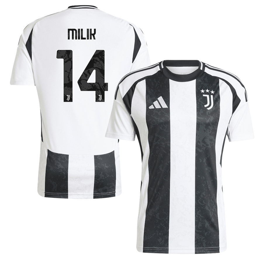 Arkadiusz Milik 14 Juventus 2024/25 Home Men Jersey – White