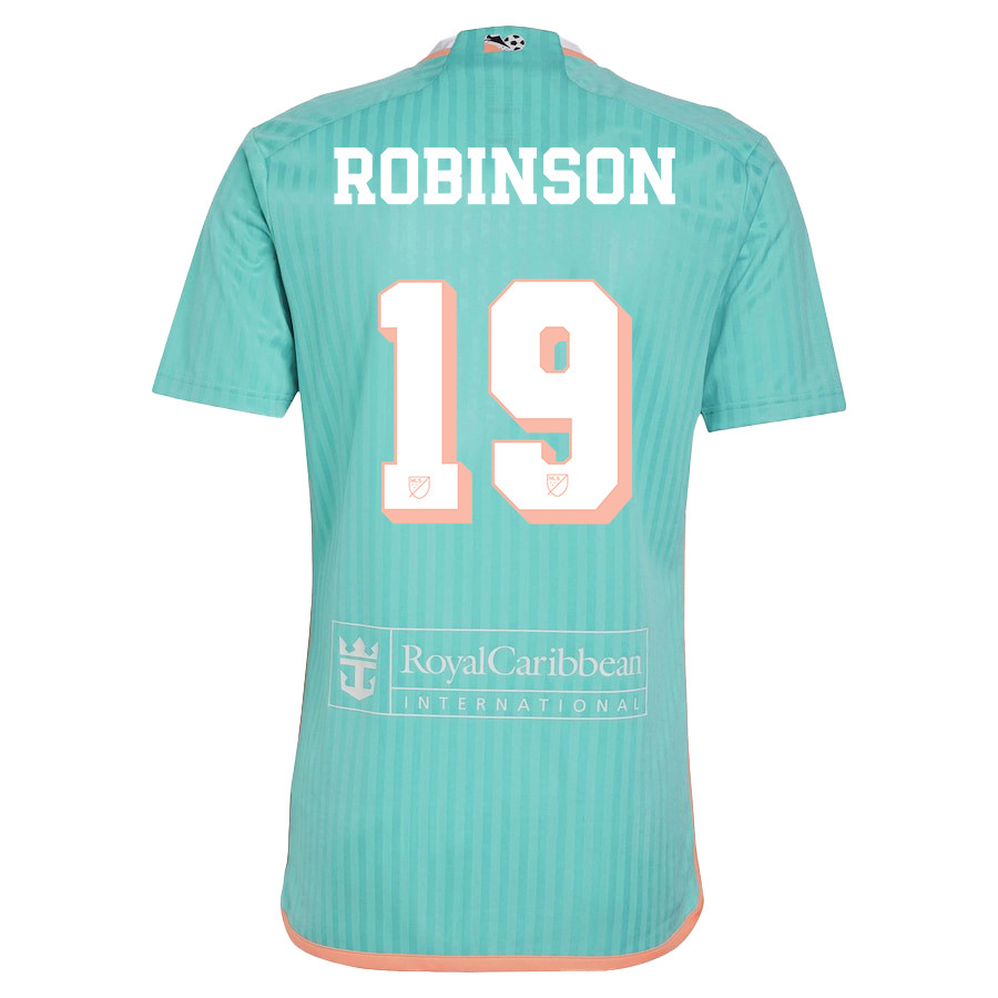 Robbie Robinson 19 Inter Miami CF 2024 Archive Men Jersey – Aqua