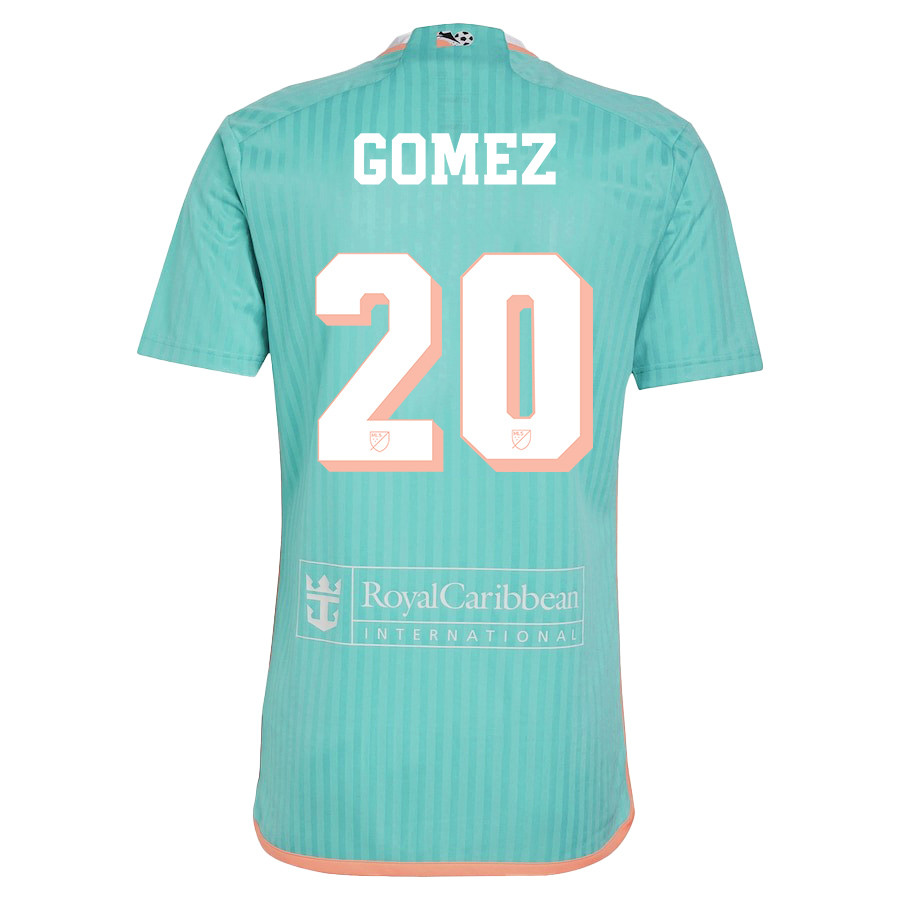 Diego Gmez 20 Inter Miami CF 2024 Archive Men Jersey – Aqua