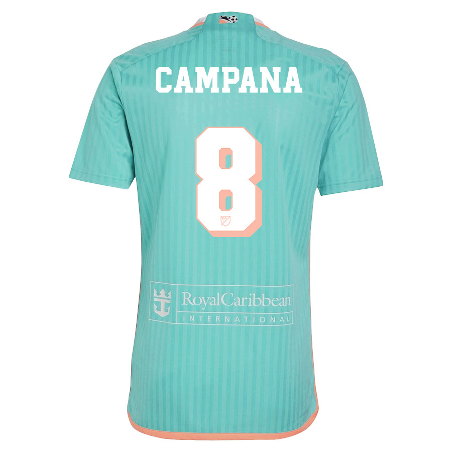 Leonardo Campana 8 Inter Miami CF 2024 Archive Men Jersey – Aqua