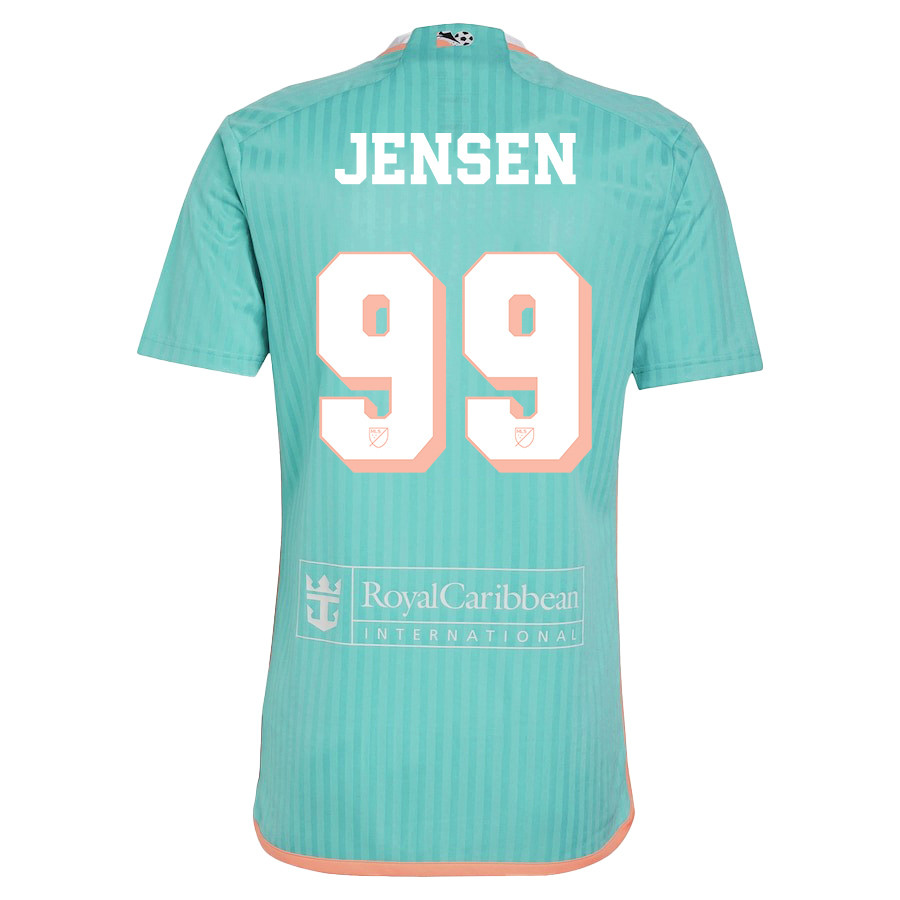Cole Jensen 99 Inter Miami CF 2024 Archive Men Jersey – Aqua