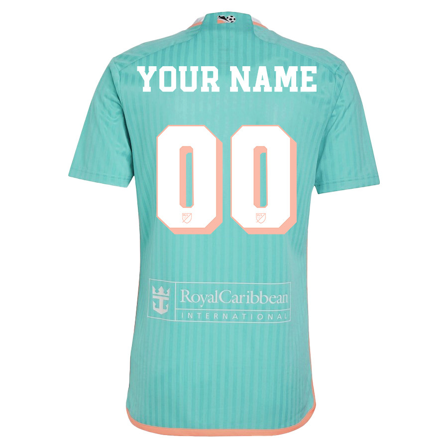 Inter Miami CF 2024 Archive Men Custom Jersey – Aqua