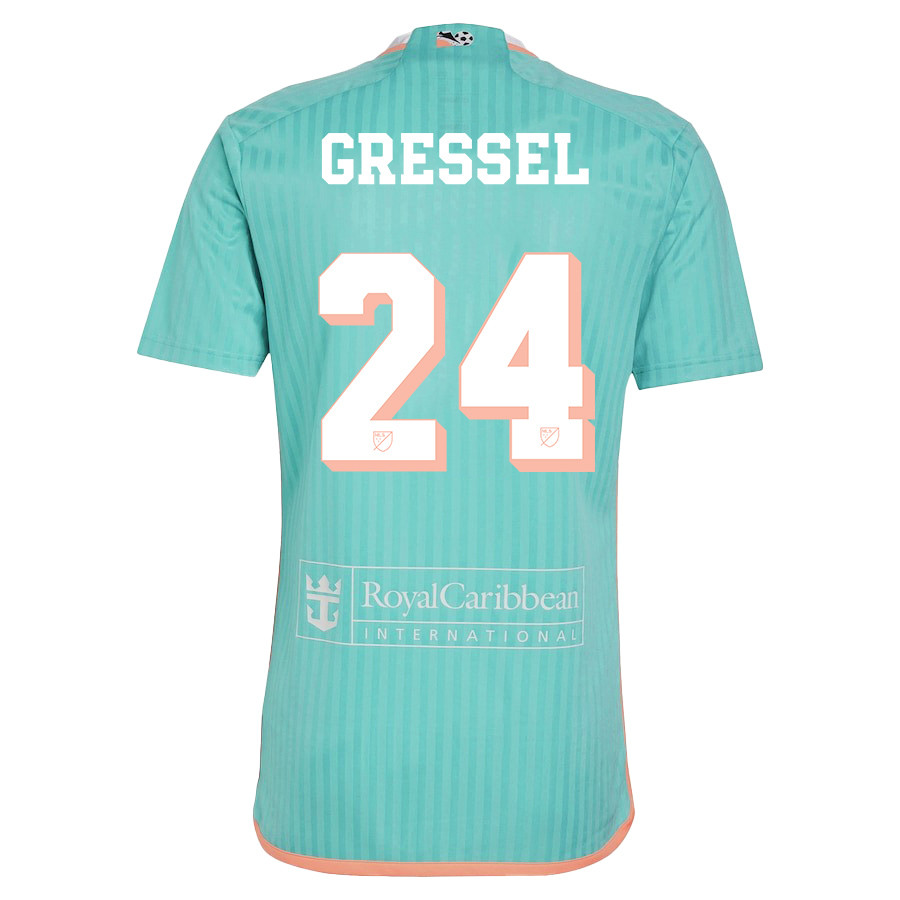 Julian Gressel 24 Inter Miami CF 2024 Archive Men Jersey – Aqua