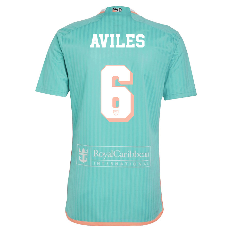 Toms Avils 6 Inter Miami CF 2024 Archive Men Jersey – Aqua
