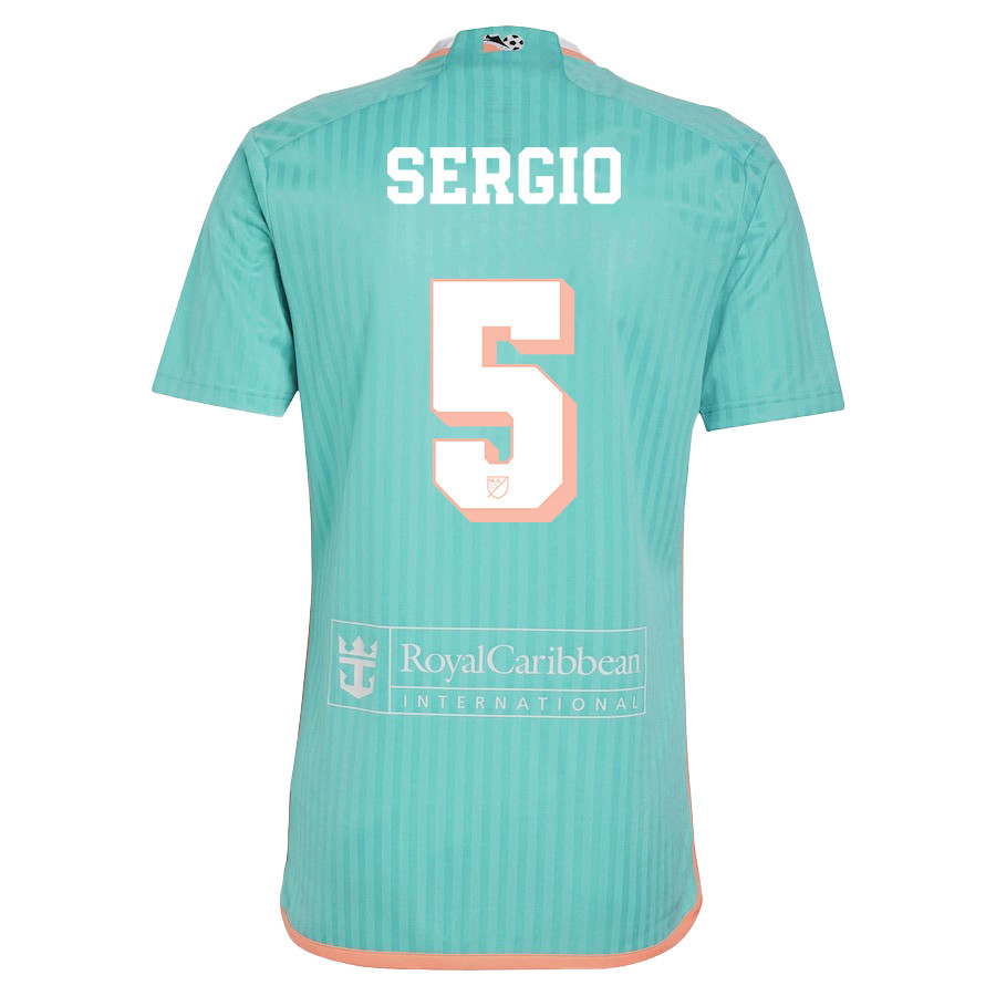 Sergio Busquets 5 Inter Miami CF 2024 Archive Men Jersey – Aqua