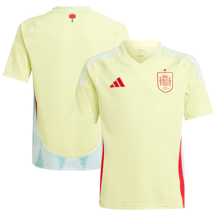 Spain National Team 2024 Away YOUTH Jersey – Yellow